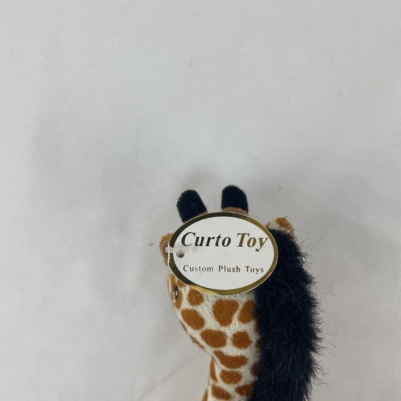 Curto Toy Giraffe 10” Plush Stuffed Animal Standing Soft Toy - Picture 4 of 5